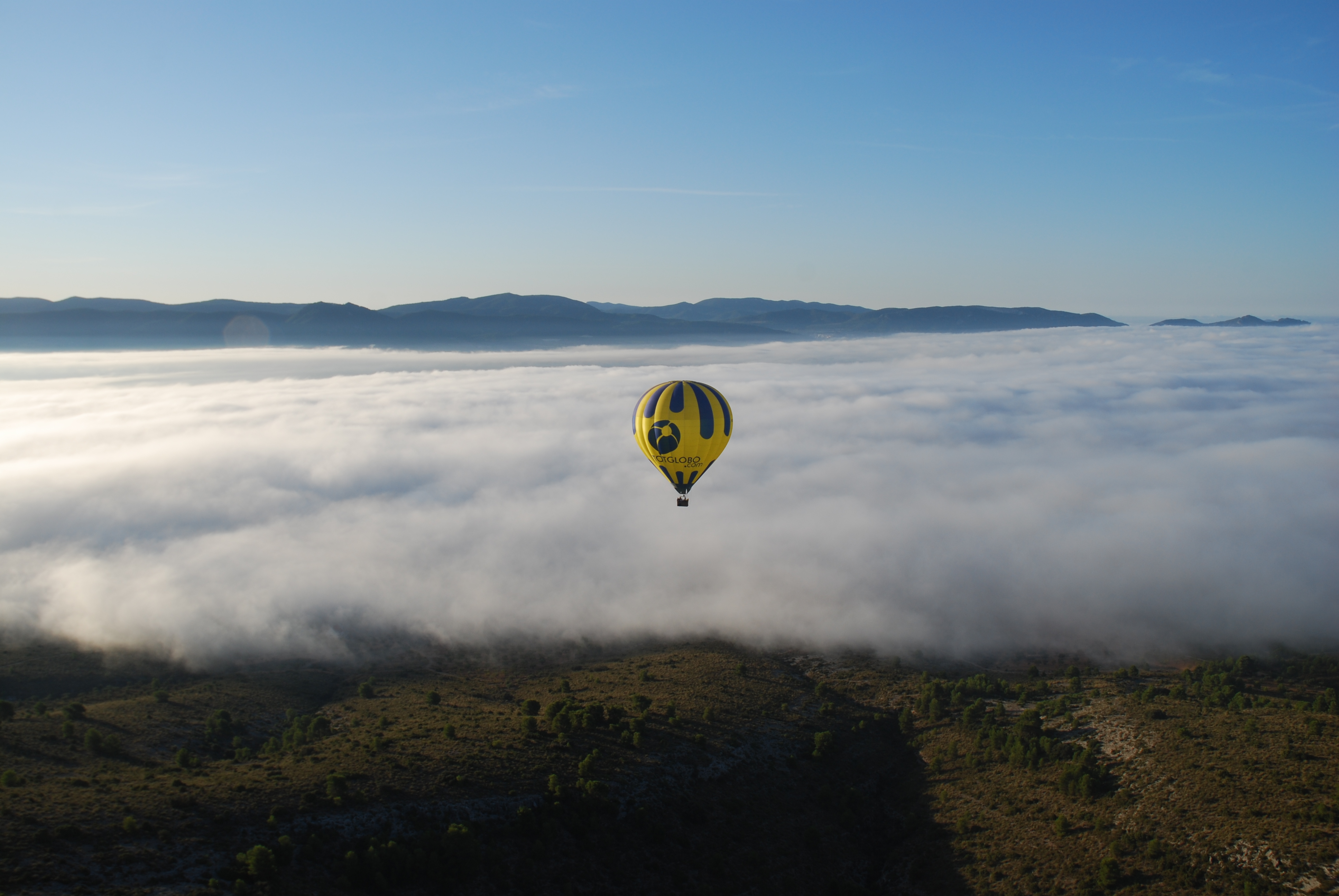 Volar en globo